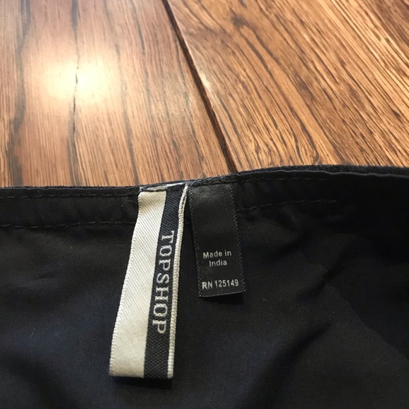 Topshop Suede Mini Skirt - Picture 6 of 12